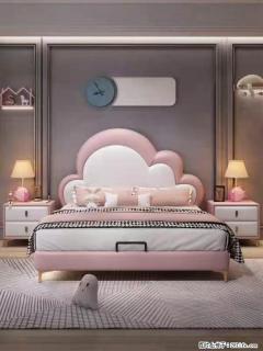 佛山大厂货，高质量仿真皮，实木床边，高密度海绵，带实木床板，全新包装，特价处理 - 武威28生活网 wuwei.28life.com