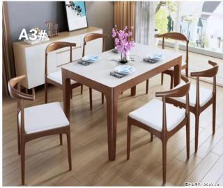 T08高级长方桌，胡桃色  1.35米带炉一桌四椅650元，现货11套。 - 武威28生活网 wuwei.28life.com